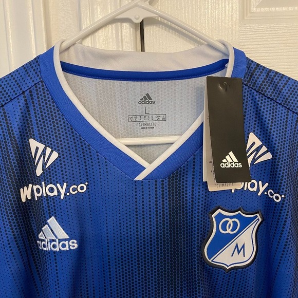 FOO FIGHTERS Millonarios Football Club Jersey Sz L - ONE OF A KIND! RARE! NWT! - Picture 4 of 6